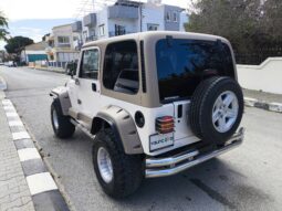 
										2001 Model Jeep Wrangler Sahara Edition 4×4 Benzın Otomatik dolu									