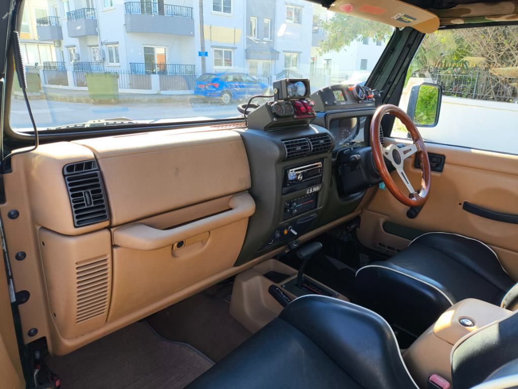 1999 Model Jeep Wrangler Chrysler Sahara 4.0 Otomatik